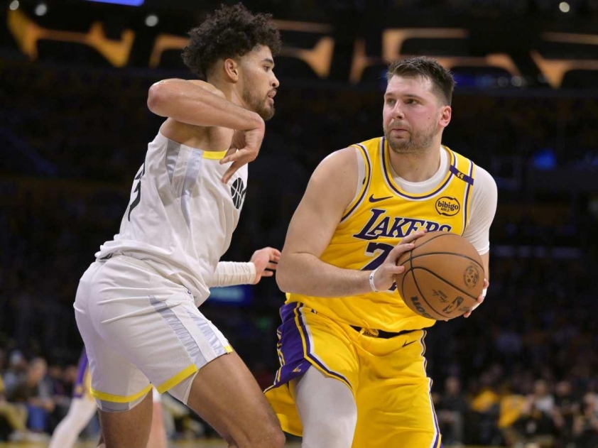 Luka Doncic ra mắt thành công, Lakers 'thổi bay' đối thủ -591915