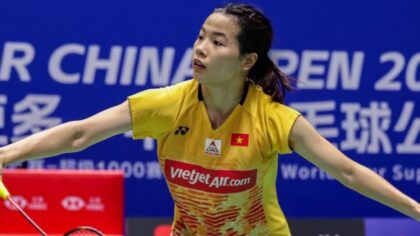 Lịch thi đấu cập nhật của các tay vợt Việt Nam tại giải Cầu Lông Vô địch Thế giới 2026