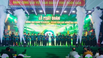 Đội bóng mới thăng hạng V.League chính thức đổi tên