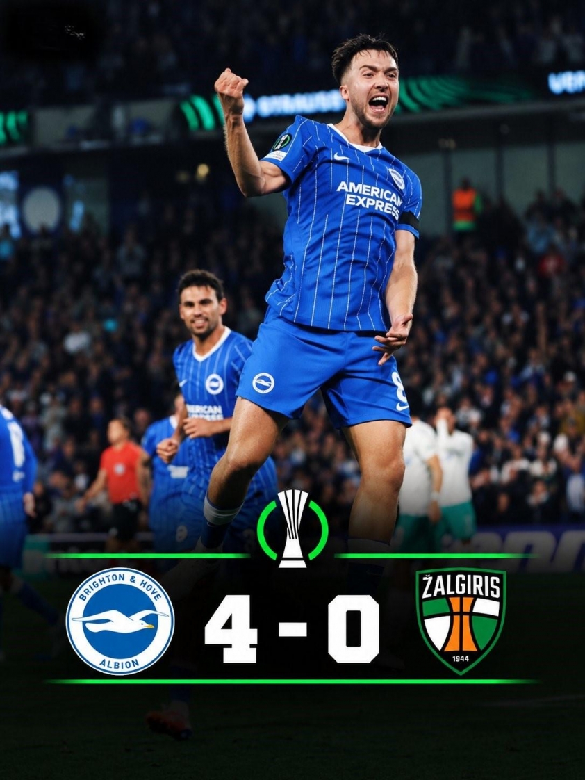 Cúp C3 mở màn điên rồ: Ajax ngã ngựa, Brighton gây sốt châu Âu