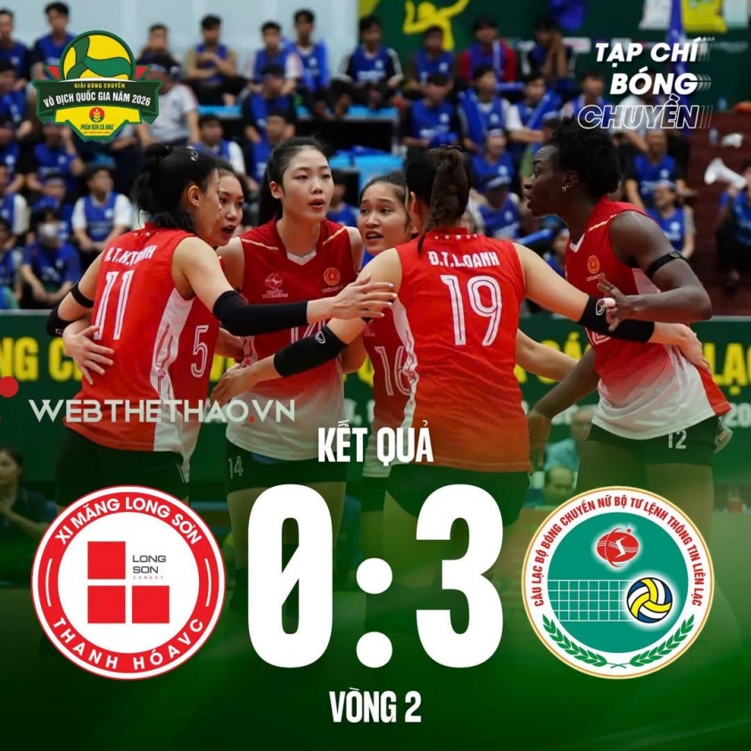 Trực tiếp bóng chuyền Thanh Hoá vs Thông tin ĐB, 17h00 hôm nay 17/10