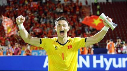 Thủ môn số 1 Việt Nam quyết tâm giành hạng ba trước Malaysia