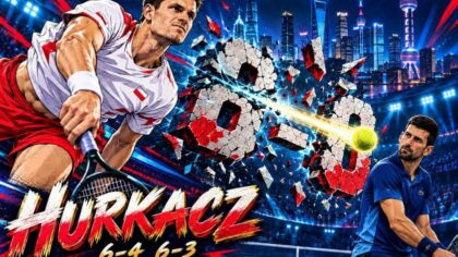 Djokovic lần đầu gục ngã trước Hurkacz, sớm chia tay Shanghai Masters
